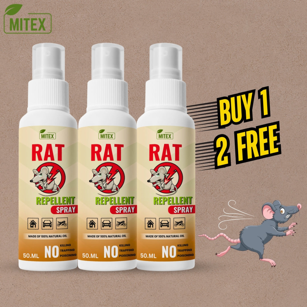 Rat Repellent Spray - Safe, Effective, and Eco-friendly