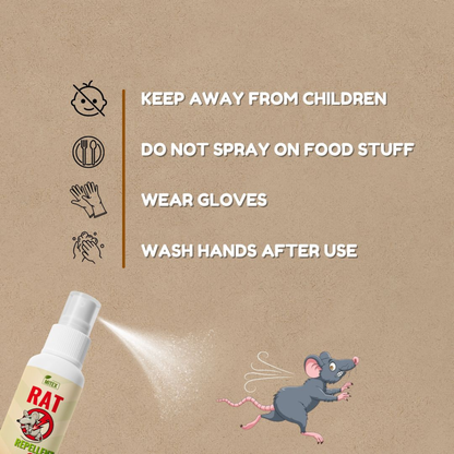 Rat Repellent Spray - Safe, Effective, and Eco-friendly