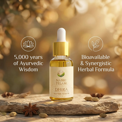 Nabhi Telam - Ayurvedic Nabhi Oil (Buy 1 Get 1 Free!)