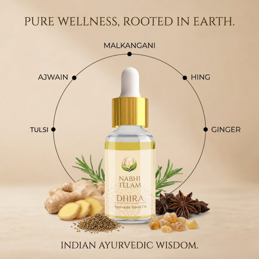 Nabhi Telam - Ayurvedic Nabhi Oil (Buy 1 Get 1 Free!)