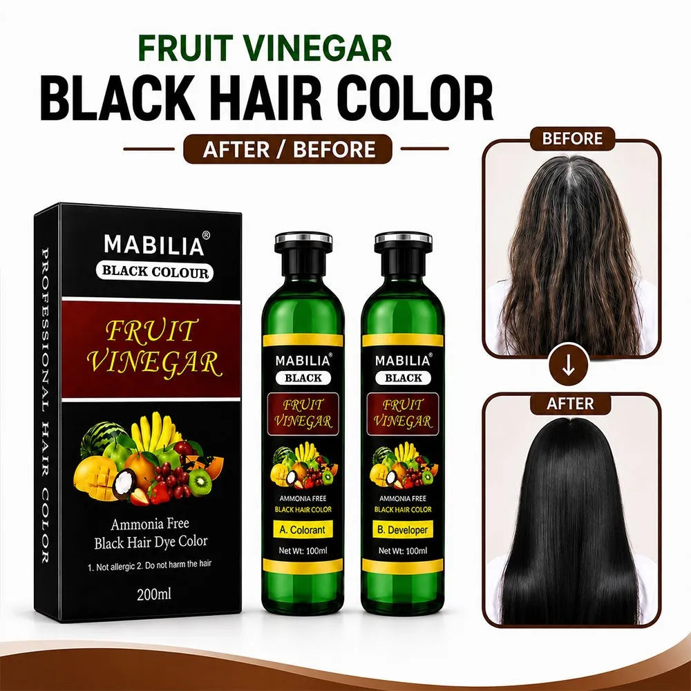 black hair color kit