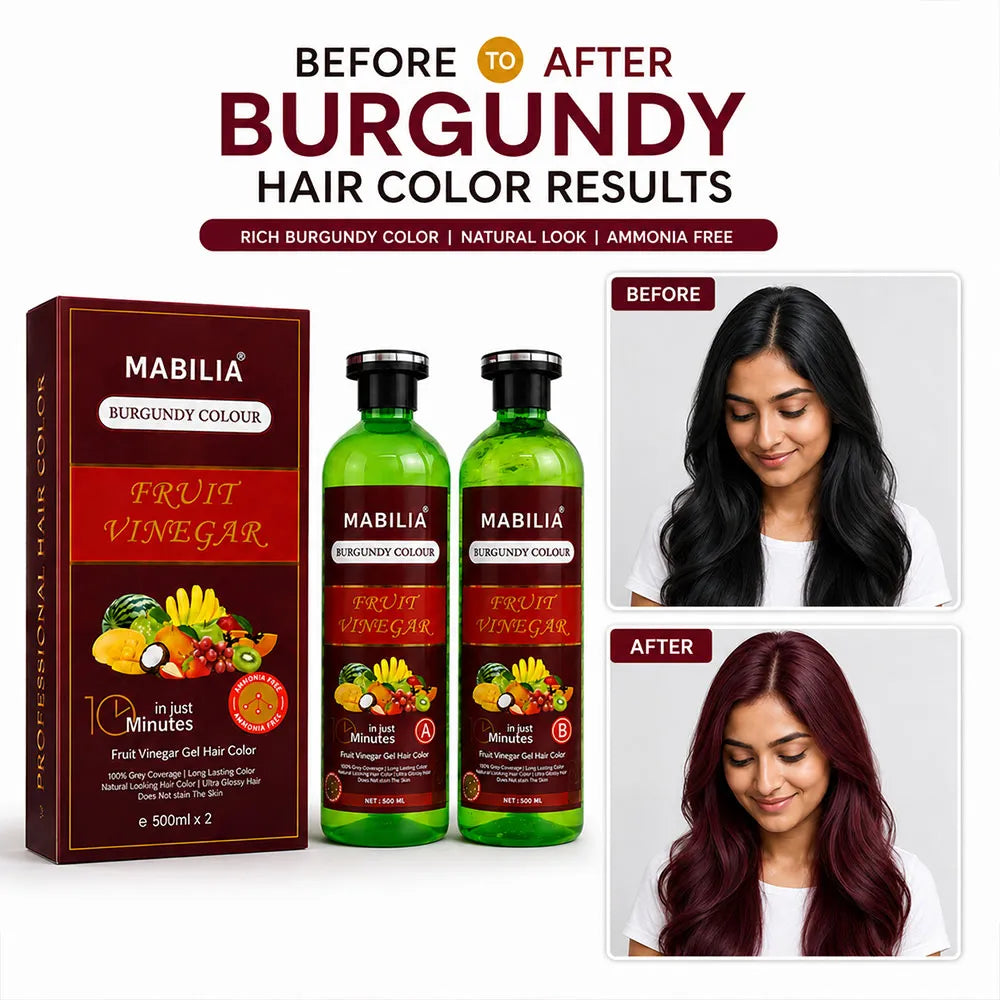 burgundy hair color 500ml