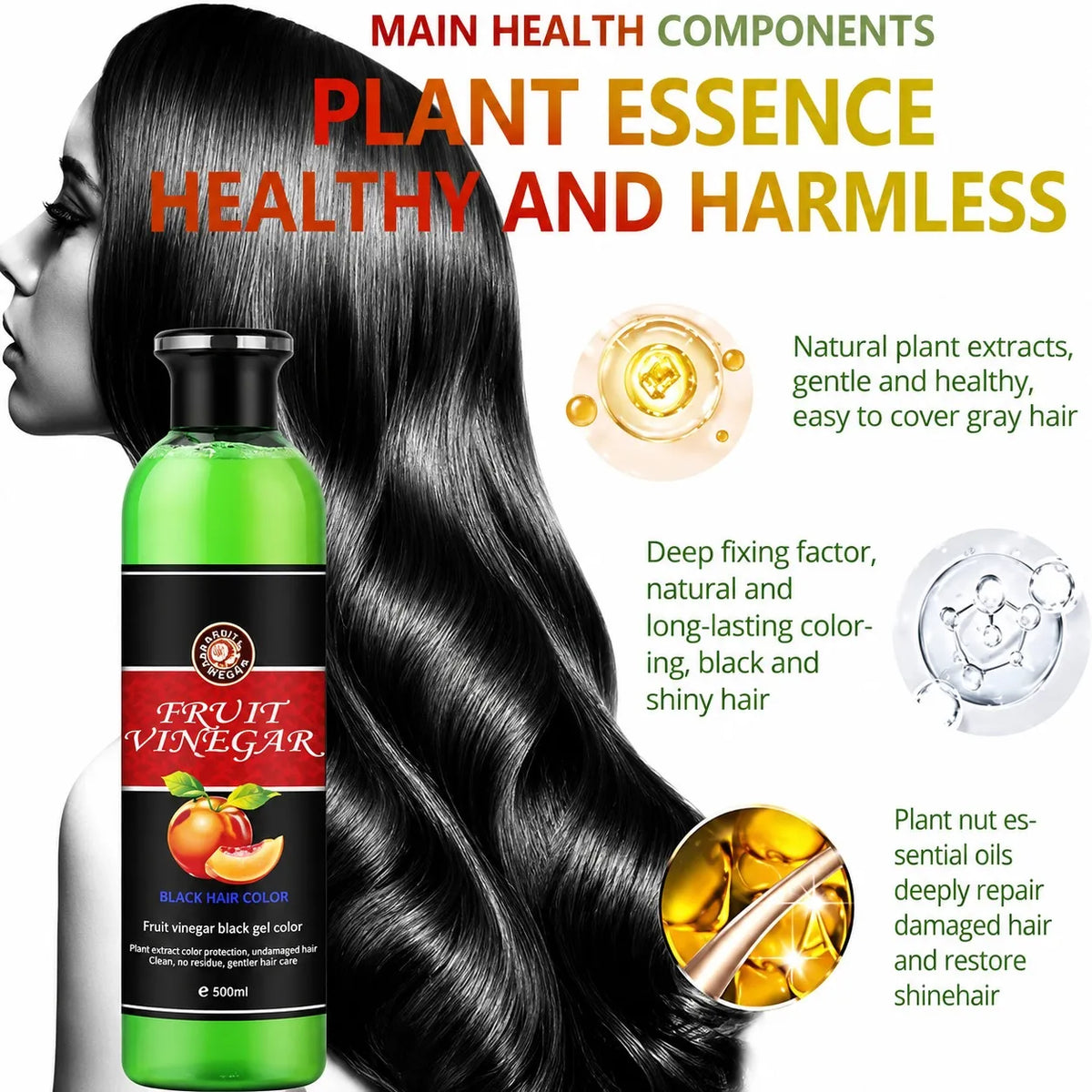 fruit vinegar hair color