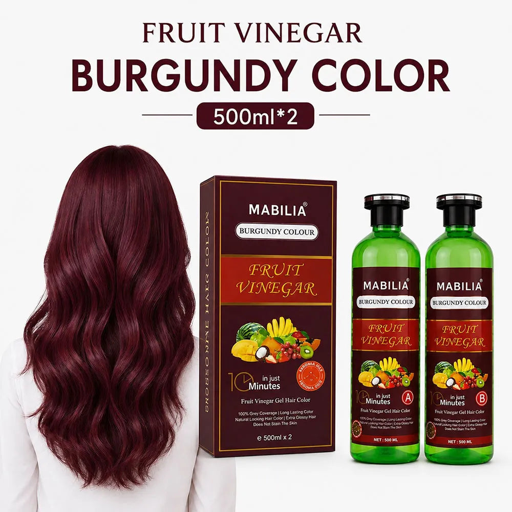 mabilia burgundy hair color