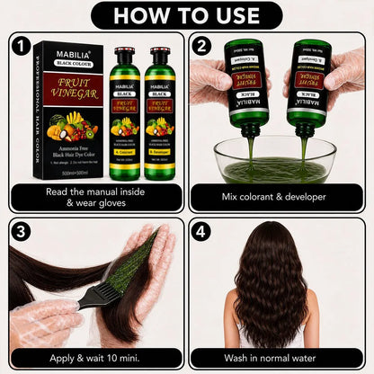 natural black hair dye